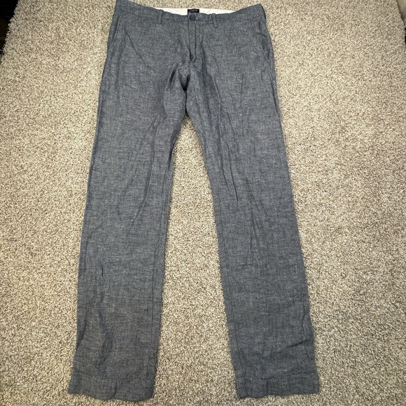J. Crew Other - J Crew The‎ Driggs Pants Mens Size 33x32 Navy School Preppy Classic